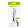 Truetap™: Double-Hinged Corkscrew in White