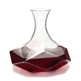 Seneca Crystal Faceted  Wine Decanter Viski®