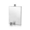 Harrison Slim Flask in Stainless Steel Viski®
