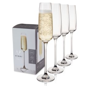 Reserve Julien Crystal Champagne Flute Glasses Viski®