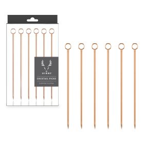 Summit Cocktail Picks in Copper Viski®