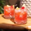 Pacific Crystal Tiki Lowball Tumblers Viski®