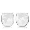 Globe Whiskey Tumblers by Viski®