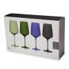 Reserve Nouveau Crystal Wine Glasses in Seaside Viski®