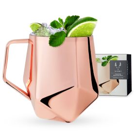 Seneca Faceted Moscow Mule Mug in Copper Viski®