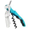 Truetap™: Double-Hinged Waiter's Corkscrew in Teal