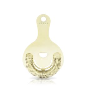 Belmont Hawthorne Strainer in Gold Viski®