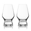 Raye Crystal Footed Scotch Glasses Viski®