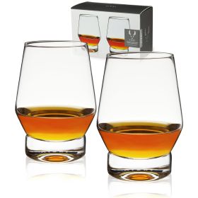 Raye Weighted Crystal Whiskey Glasses Viski®