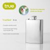 TrueFlask™: 4 oz Stainless Steel Flask