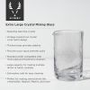 Large Cut-Crystal Mixing Glass Viski®