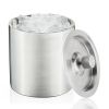 Harrison Insulated Ice Bucket in Stainless Steel Viski