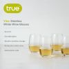 Vino Stemless White Wine Glass by True set of 4