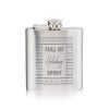 Full of Holiday Spirit Stainless Steel Flask