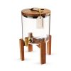 Modern Manor Wood & Glass Drink Dispenser by Twine Living®