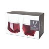 Seneca Crystal Faceted Wine Glasses Viski®