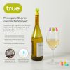 Pineapple Charms And Bottle Stopper by True