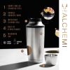 Alchemi Vacuum Insulated Cocktail Shaker in Brushed Steel Vi