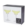 Angled Crystal Margarita Glasses by Viski®