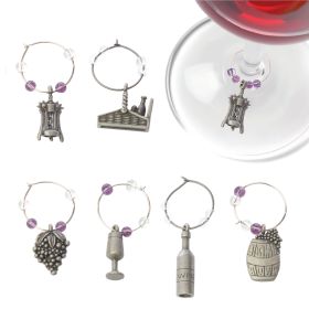 Winery Pewter Wine Charms by True™ (Set of 6)