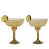 Artistico Recycled Margarita Glass Set by Twine Living®