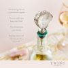 White Geode Bottle Stopper by Twine®