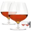 Raye Crystal Wingback Brandy Glasses Viski®