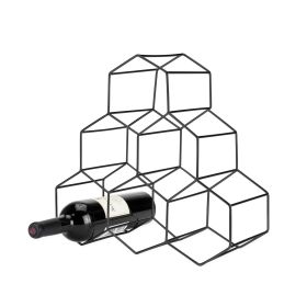 Geo Gunmetal Countertop Wine Rack by Viski®