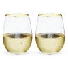 Starlight Stemless Wine Glass Set Twine®