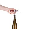 Admiral™ Double Opener Corkscrew in Stainless Steel Viski®
