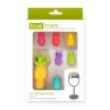 Pineapple Charms And Bottle Stopper by True