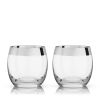 Irving Crystal Chrome-Rim Tumblers Viski®