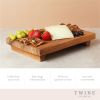 Acacia Footed Serve Board by Twine Living®