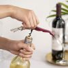 Truetap™: Double-Hinged Waiter's Corkscrew in Burgundy