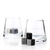 6-Piece Glacier Rocks® Soapstone Cube and 2 Rocks Glass Set