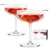 Seneca Faceted Crystal Coupes Viski®