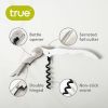 Truetap™: Double-Hinged Corkscrew in White