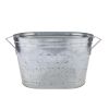 Cold Drinks Galvanized Metal Tub by Twine®