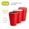 16 oz Red Party Cups, 100 pack by True