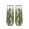 Woodland Stemless Champagne Flute Set by Twine®
