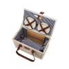 Tahoe Cream Picnic Basket for Four by Twine Living®