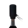 Electric Wine Pourer and Stoppers, Set of 3 by True
