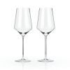 Raye Crystal Angled Bordeaux Glasses Viski®
