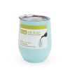 Sip & Go Stemless Wine Tumbler in Light Blue by True